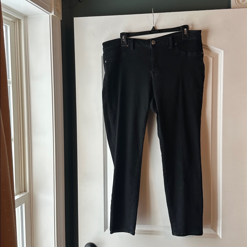 1822 denim Black Denim Jeans